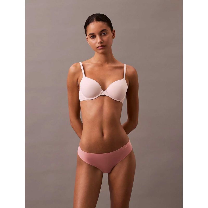 Calvin Klein Invisibles Microfiber Stretch Thong 3Pk image number 1